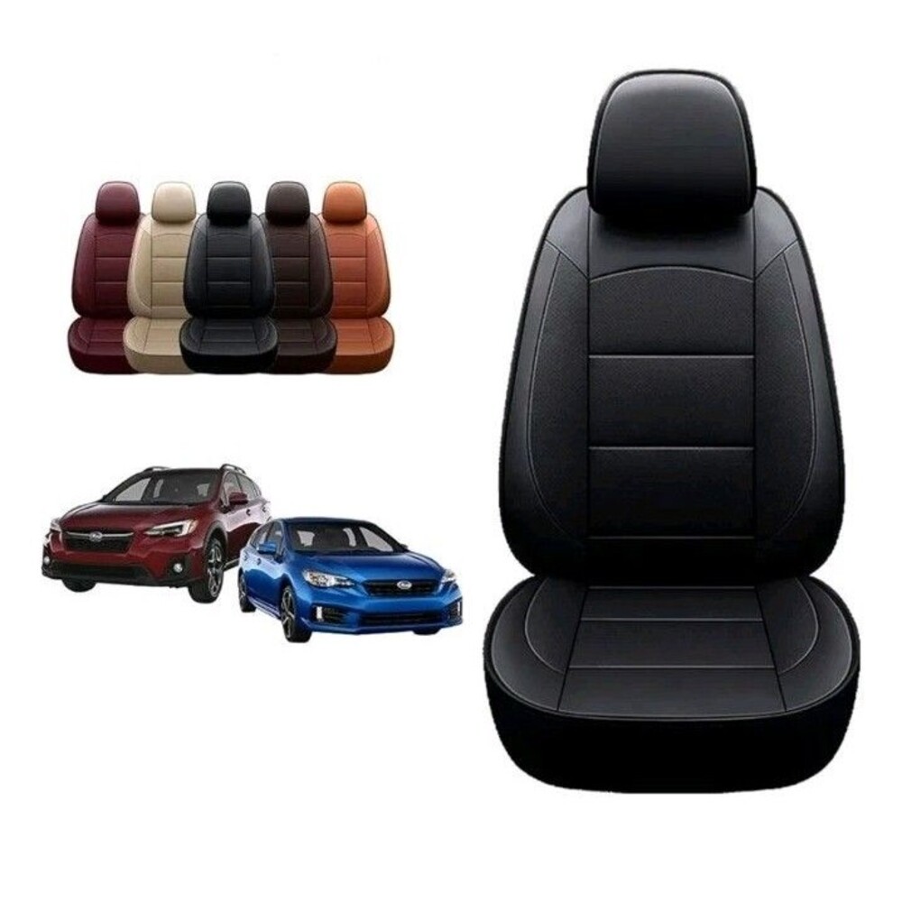 OASIS Custom Fit Seat Covers 2012-22 Impreza & Crosstrek Faux Leather Waterproof